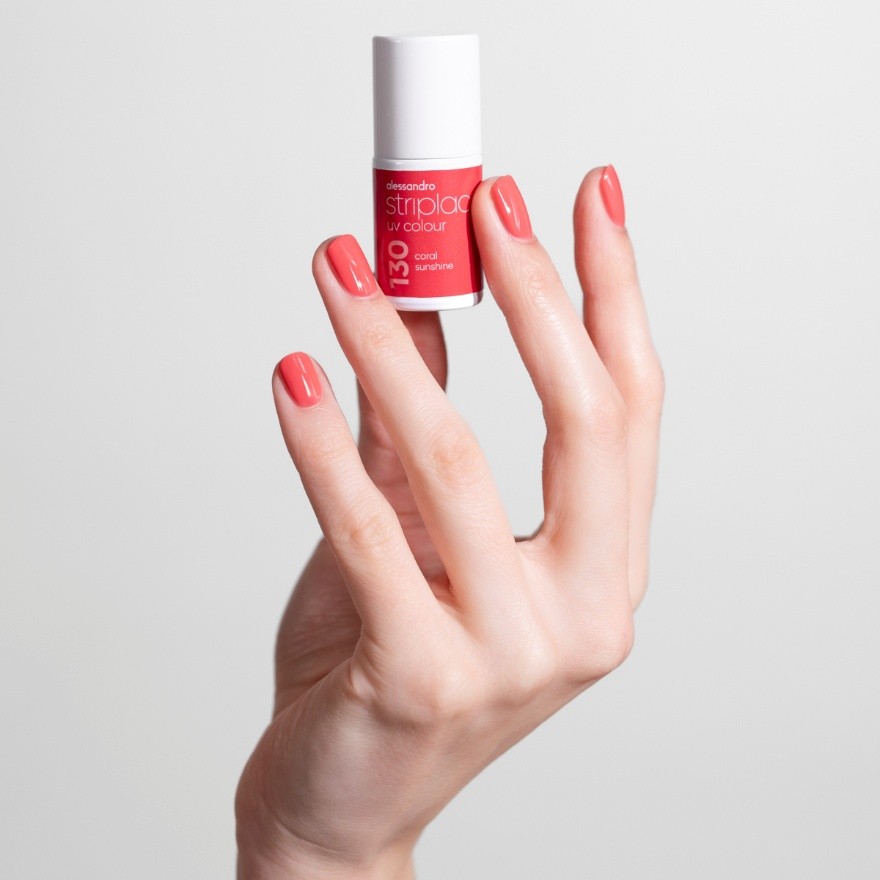 Striplac Uv Colour CORAL SUNSHINE-3