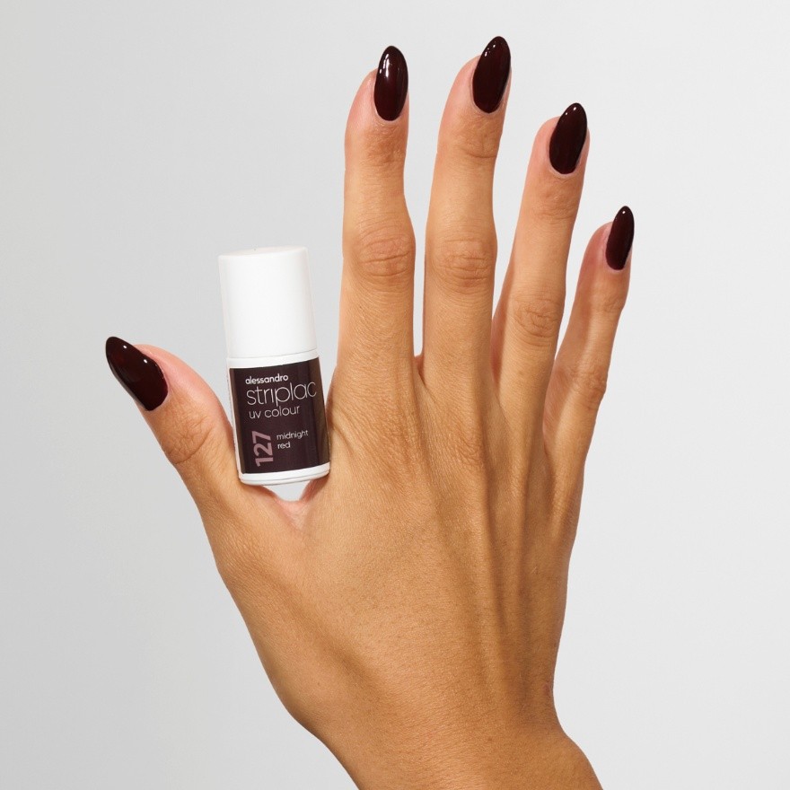 Striplac Uv Colour MIDNIGHT RED-3